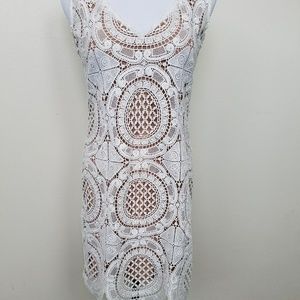 TRACYY REESE CROCHET SHEATH DRESS